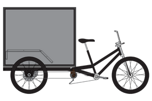 Box Cargo Bike - VIP Custom Cycles