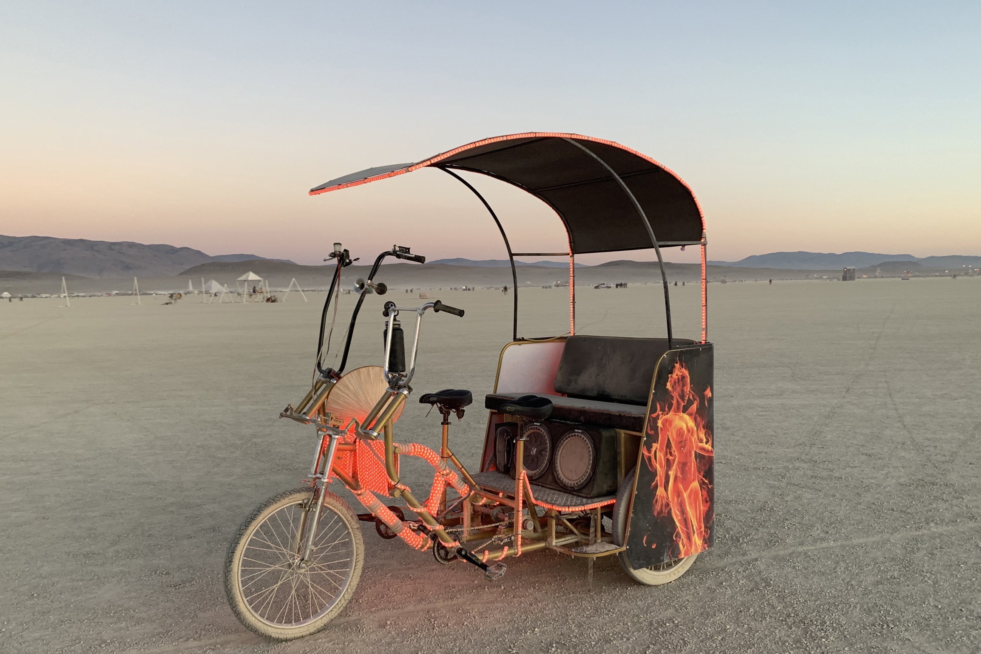 Festival Pedicab - VIP Custom Cycles