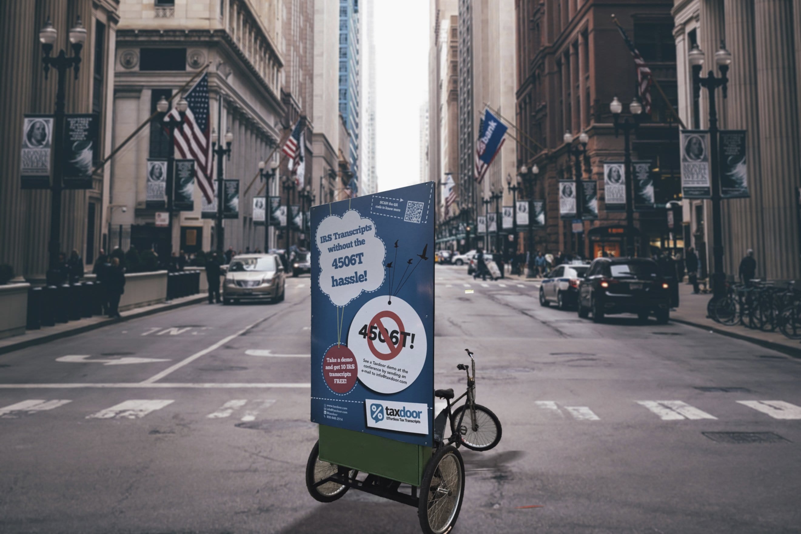 Billboard Ad Bike - VIP Custom Cycles