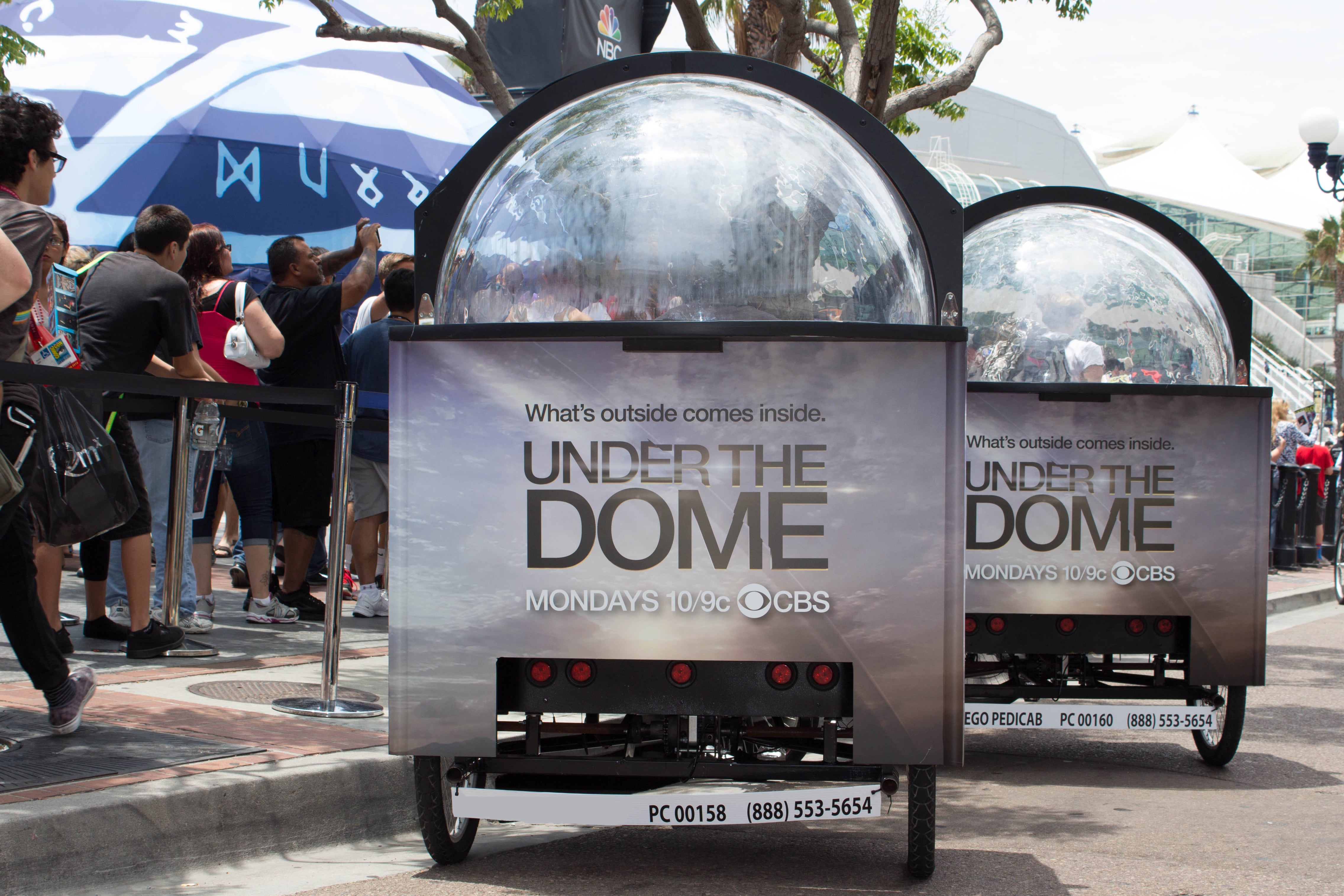 Under the Dome Pedicab - VIP Custom Cycles