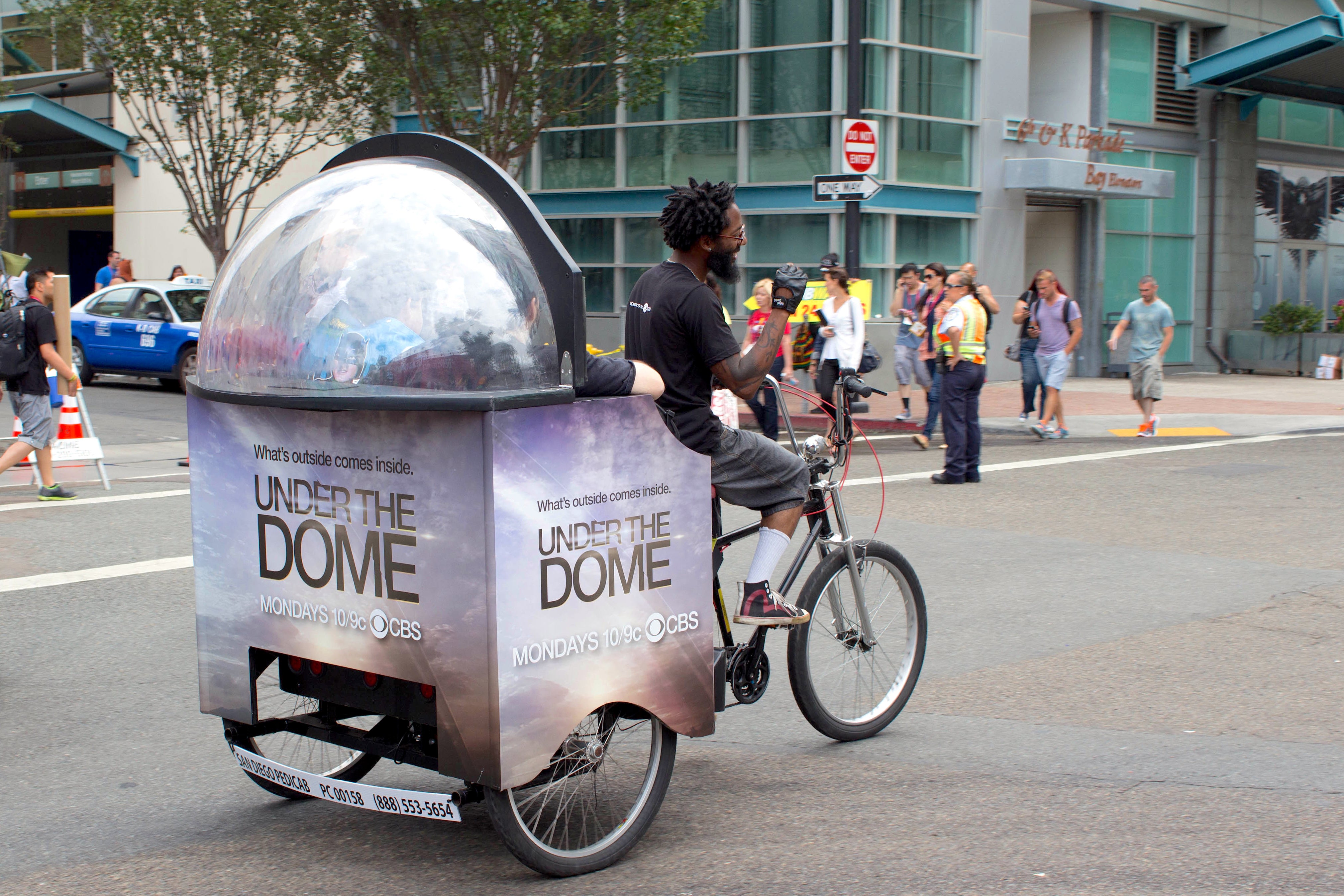 Under the Dome Pedicab - VIP Custom Cycles